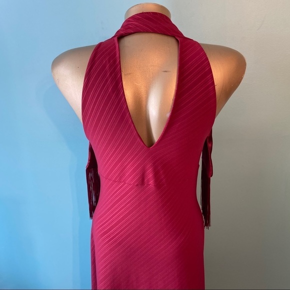 Smart set women’s fuchsia asymmetrical  dress in size‎ medium - Picture 6 of 9